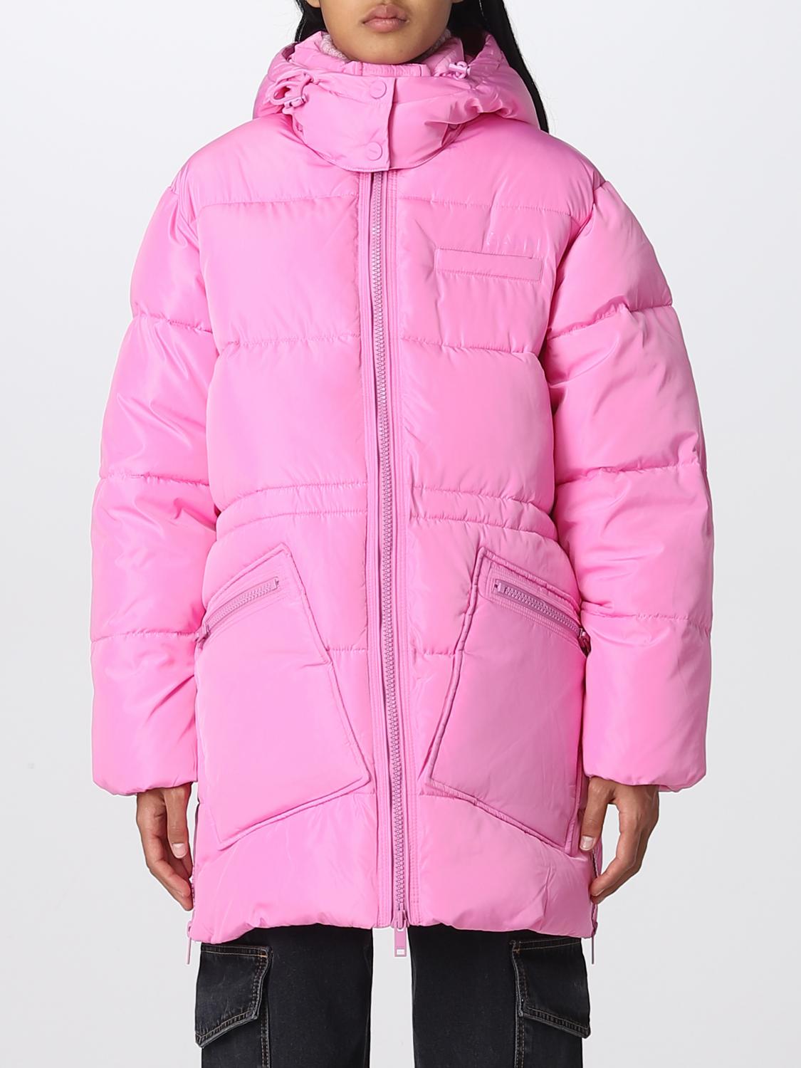 GANNI CHAQUETA: Chaqueta mujer Ganni, Rosa - Img 1