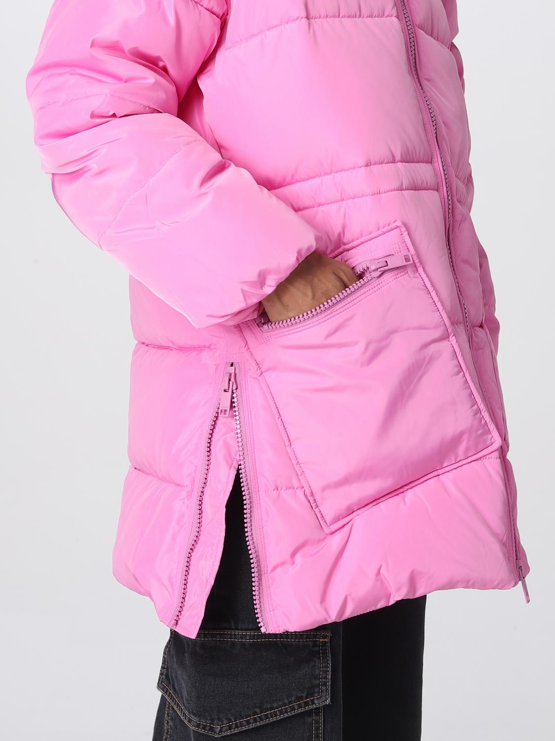 GANNI CHAQUETA: Chaqueta mujer Ganni, Rosa - Img 5