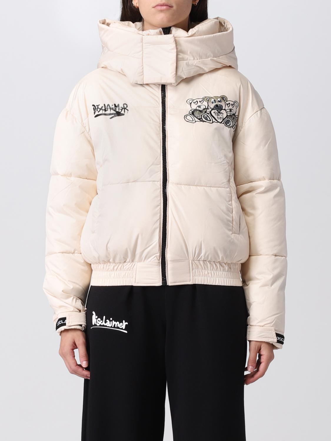 DISCLAIMER JACKET: Jacket women Disclaimer, Yellow Cream - Img 1