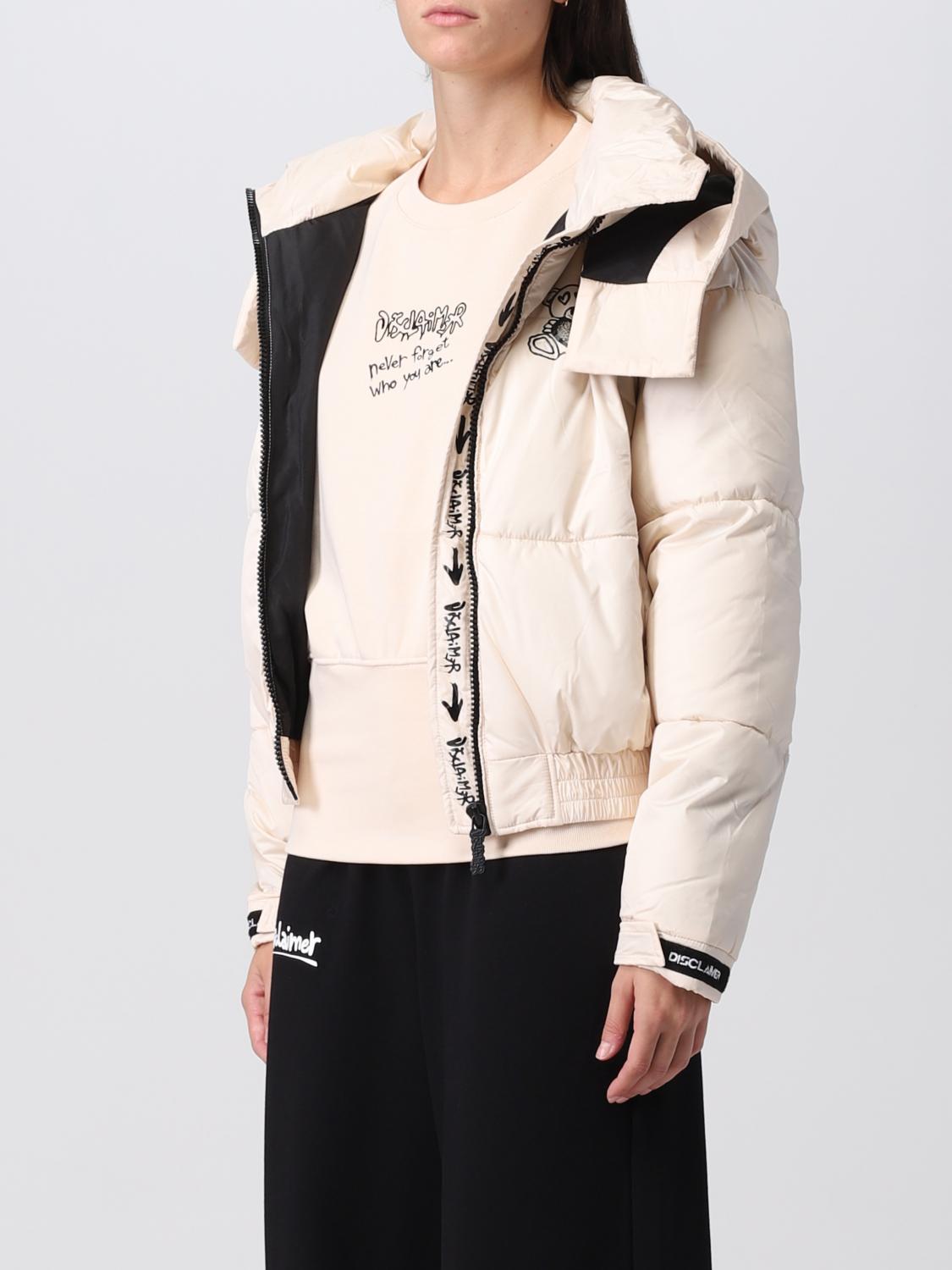 DISCLAIMER JACKET: Jacket women Disclaimer, Yellow Cream - Img 3
