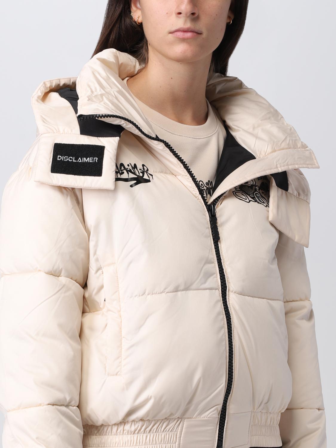 DISCLAIMER JACKET: Jacket women Disclaimer, Yellow Cream - Img 4