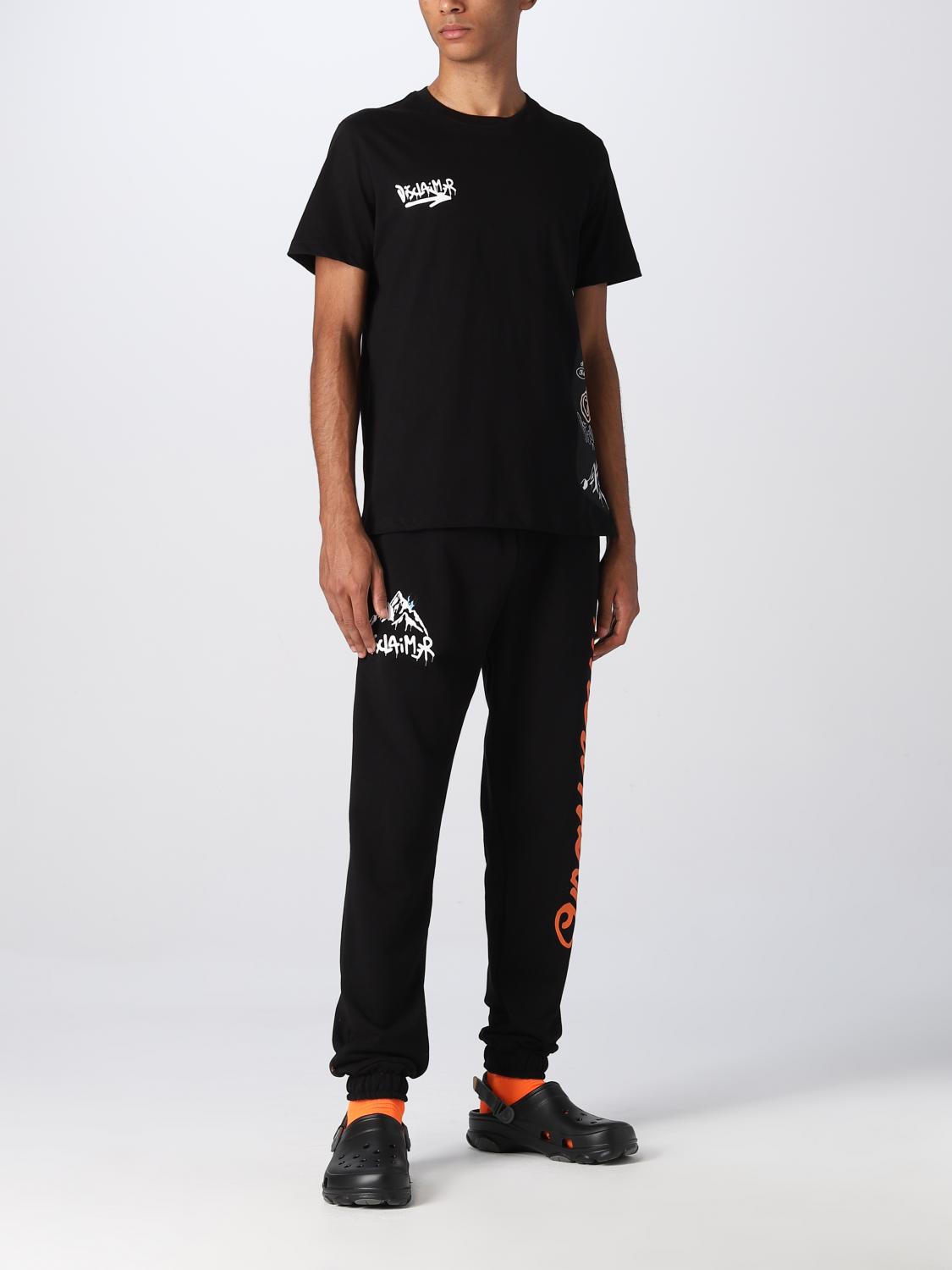 DISCLAIMER 裤子: 裤子 男士 Disclaimer, 黑色 - Img 2