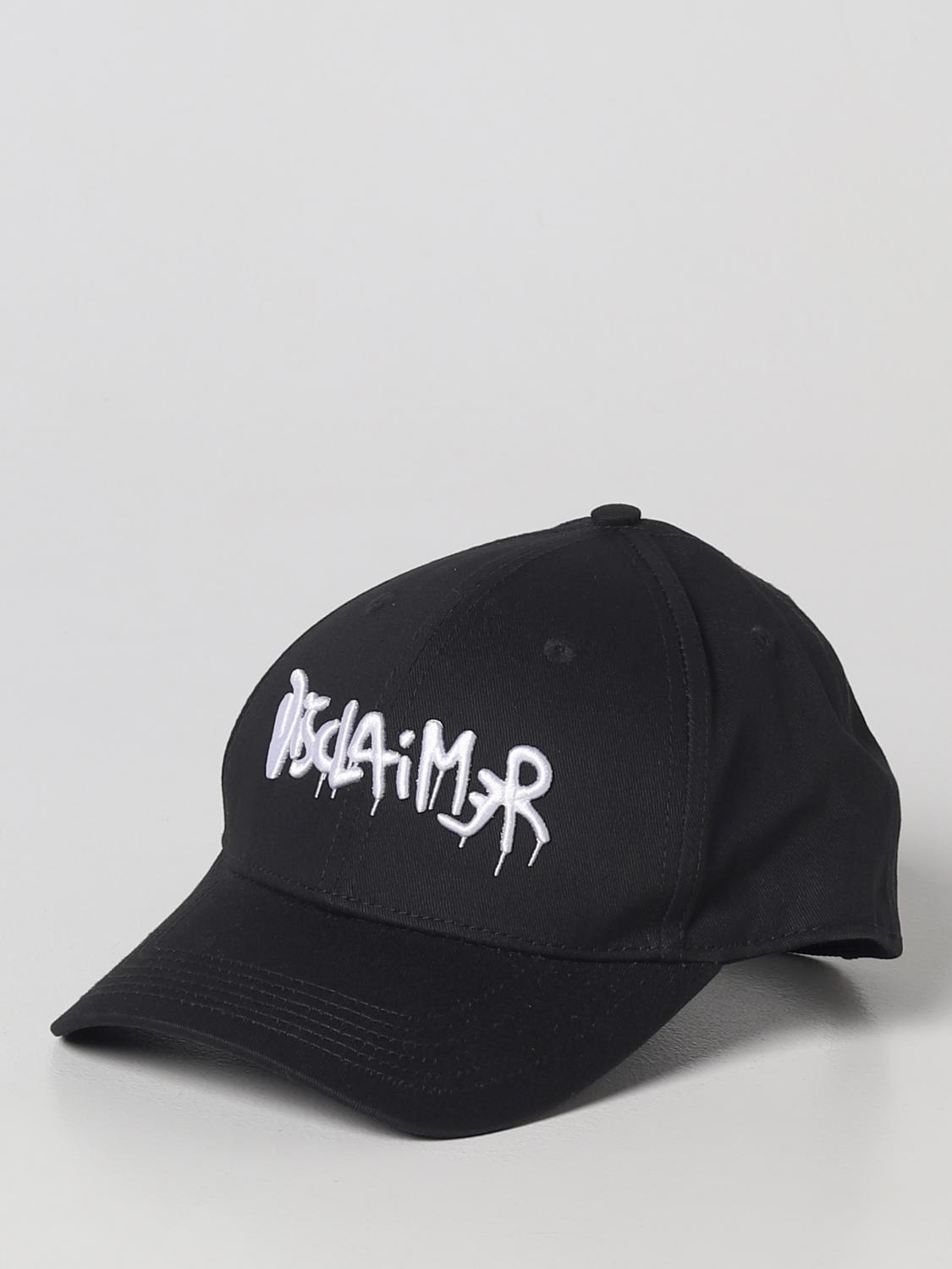 Disclaimer Hat men - Black | DSAF220028 | GIGLIO.COM