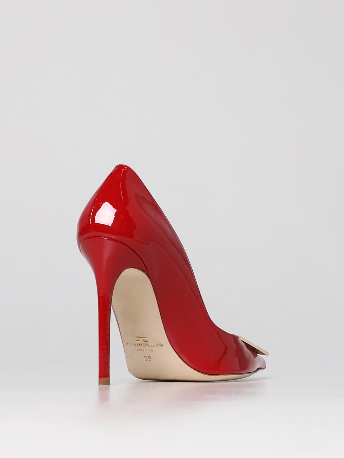 ELISABETTA FRANCHI PUMP: Shoes women Elisabetta Franchi, Red - Img 3