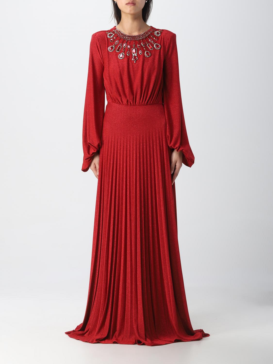 ELISABETTA FRANCHI VESTIDO: Vestido mujer Elisabetta Franchi, Rojo - Img 1