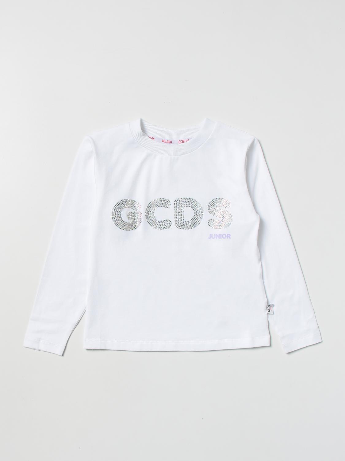 GCDS JUNIOR CAMISETA: Camisetas niños GCDS, Blanco - Img 1