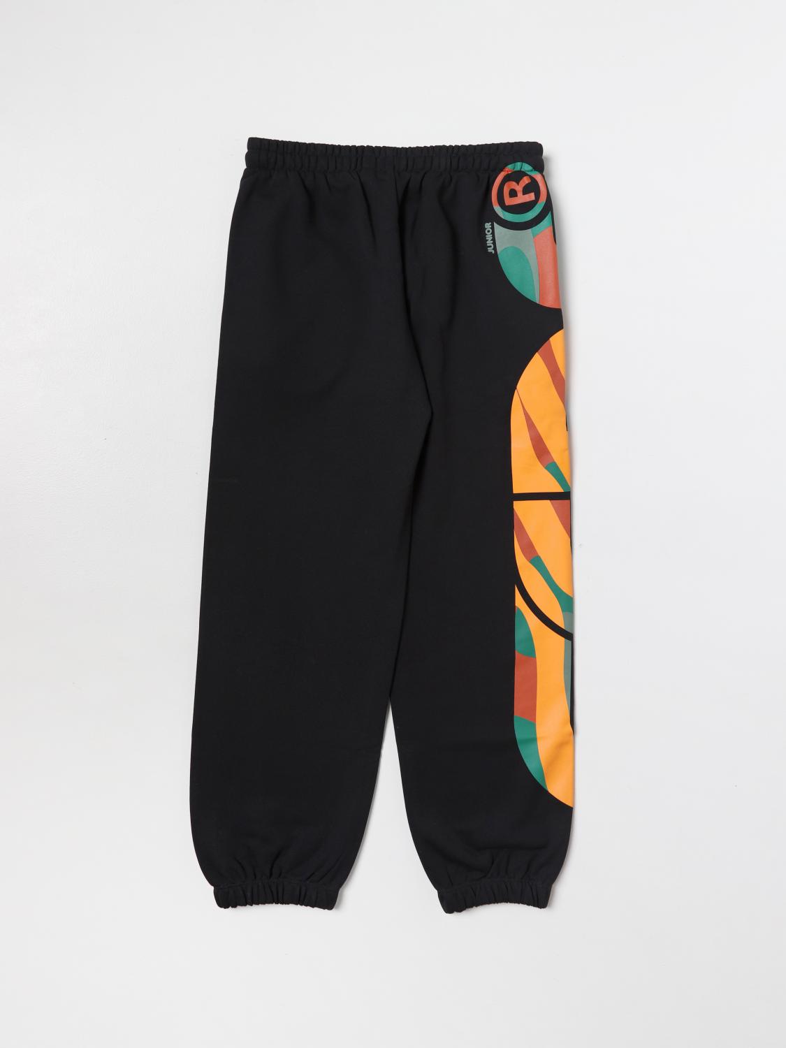 GCDS JUNIOR PANTS: Pants kids GCDS, Black - Img 2