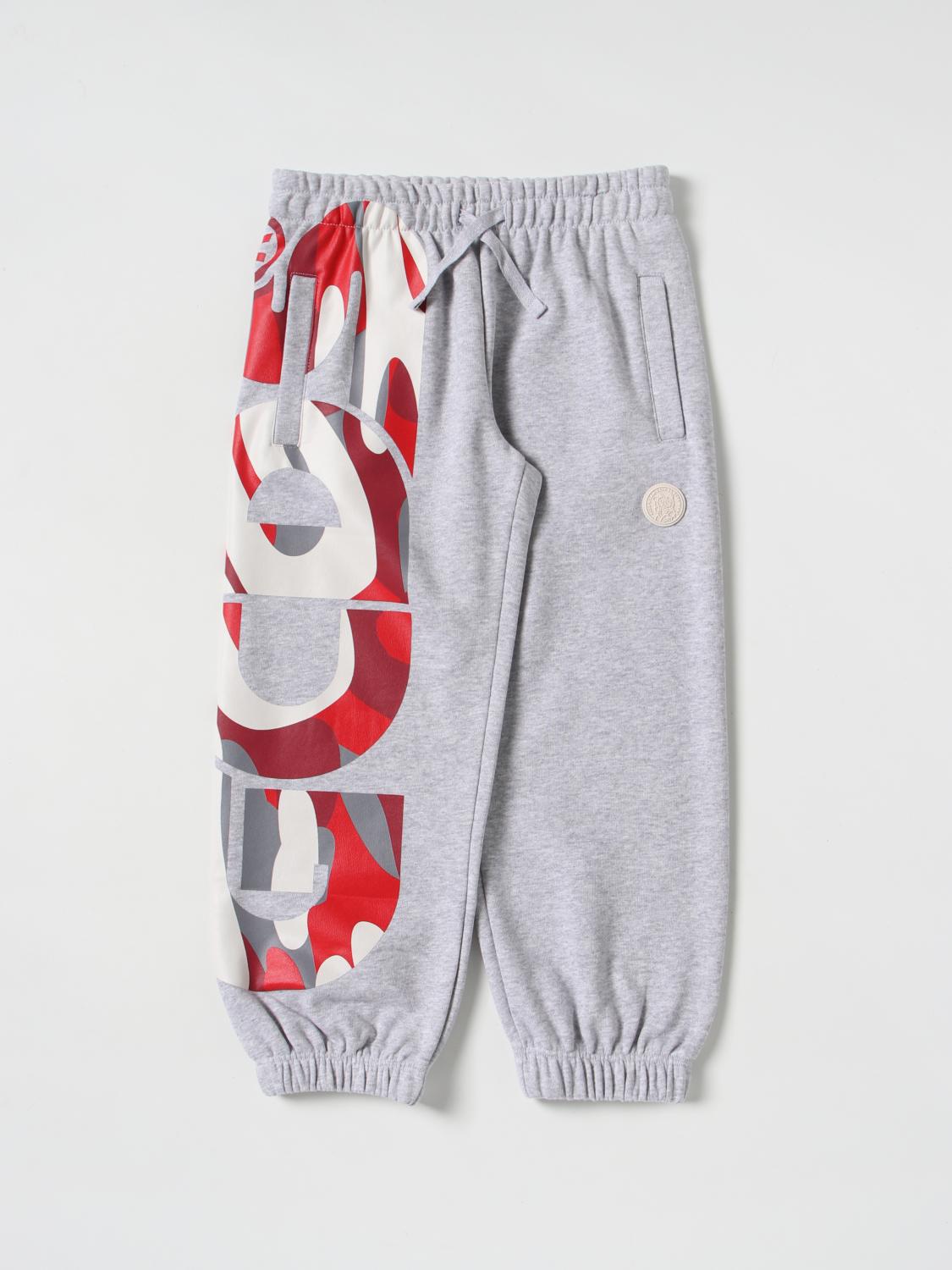 GCDS JUNIOR PANTS: Pants kids GCDS, Grey - Img 1