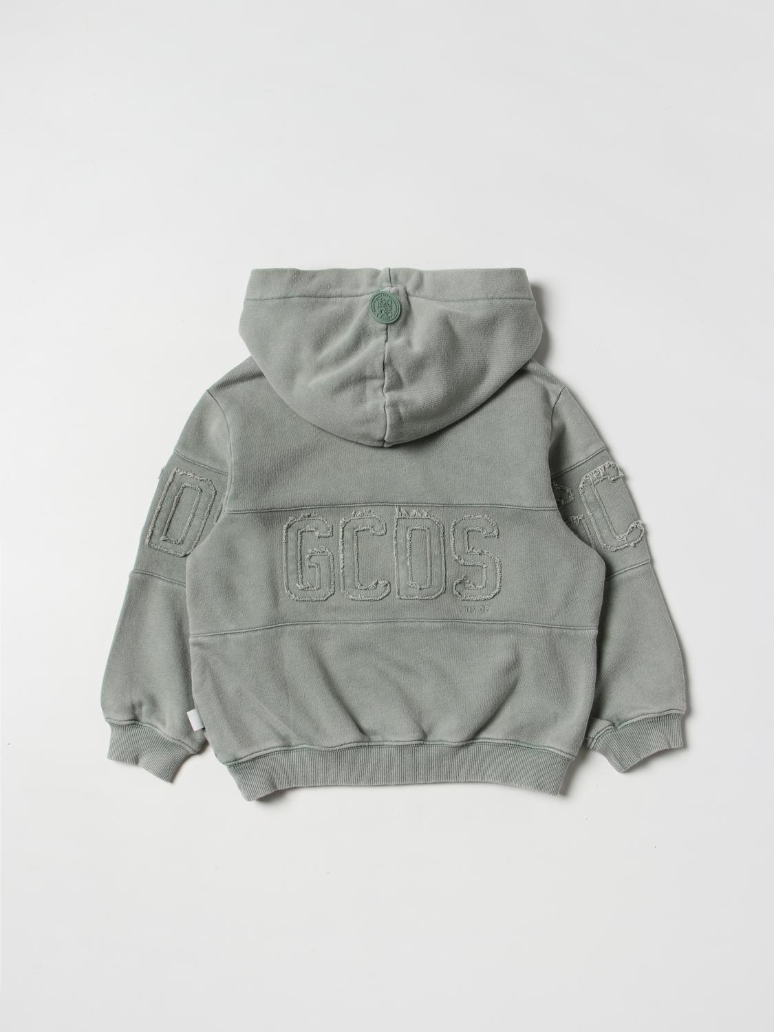 GCDS JUNIOR JERSEY: Jersey niños GCDS, Verde - Img 2