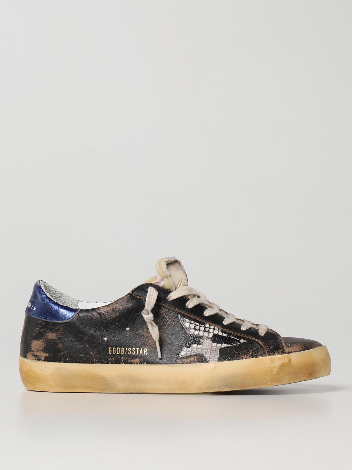 GOLDEN GOOSE SNEAKERS: Shoes men Golden Goose, Black - Img 1