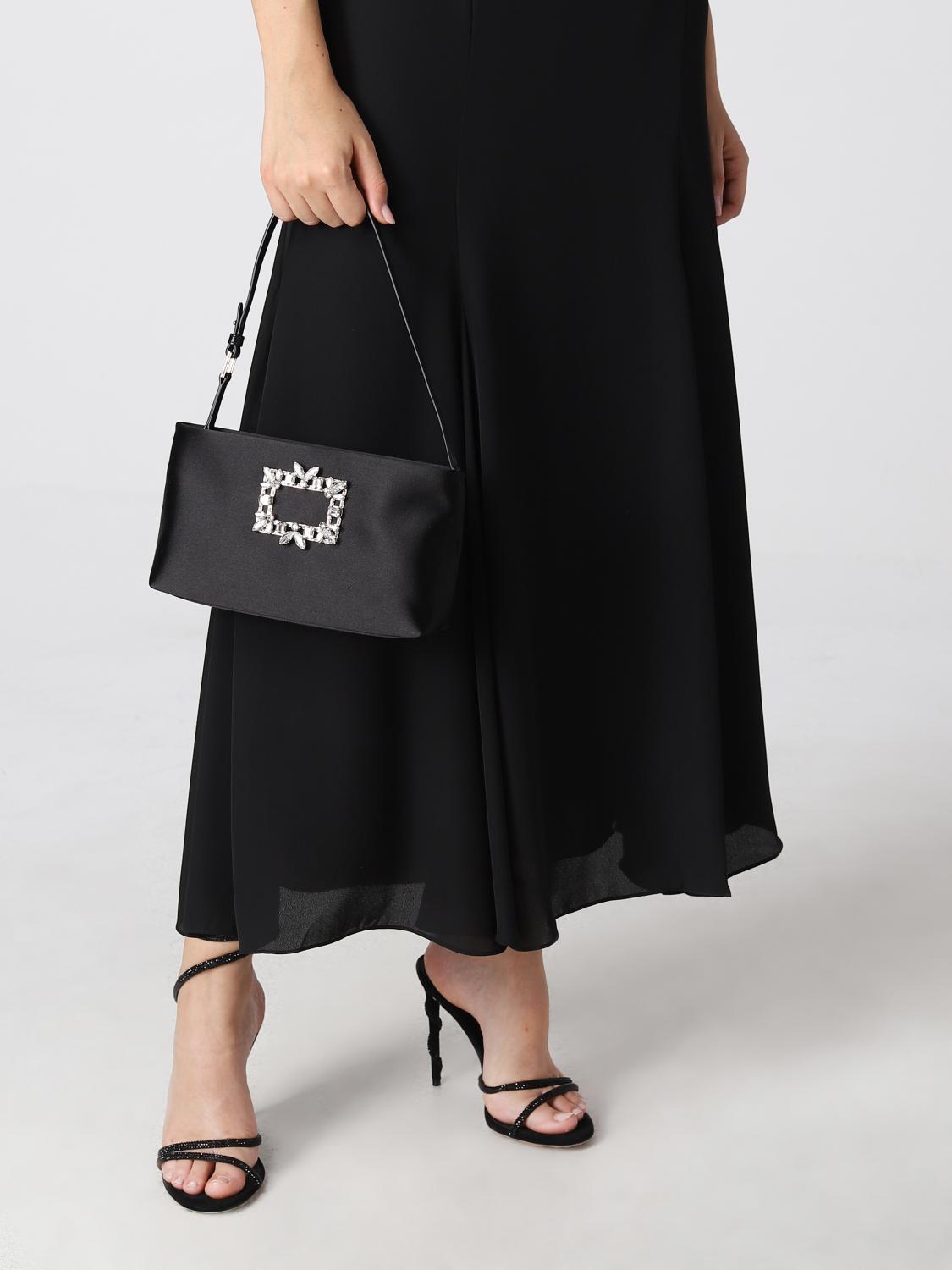 ROGER VIVIER|SHOULDER BAGS (RBWAMZW0100 Q5K 0L08 / RBWA ROGER VIVIER: Shoulder bag women - Black | Roger Vivier mini