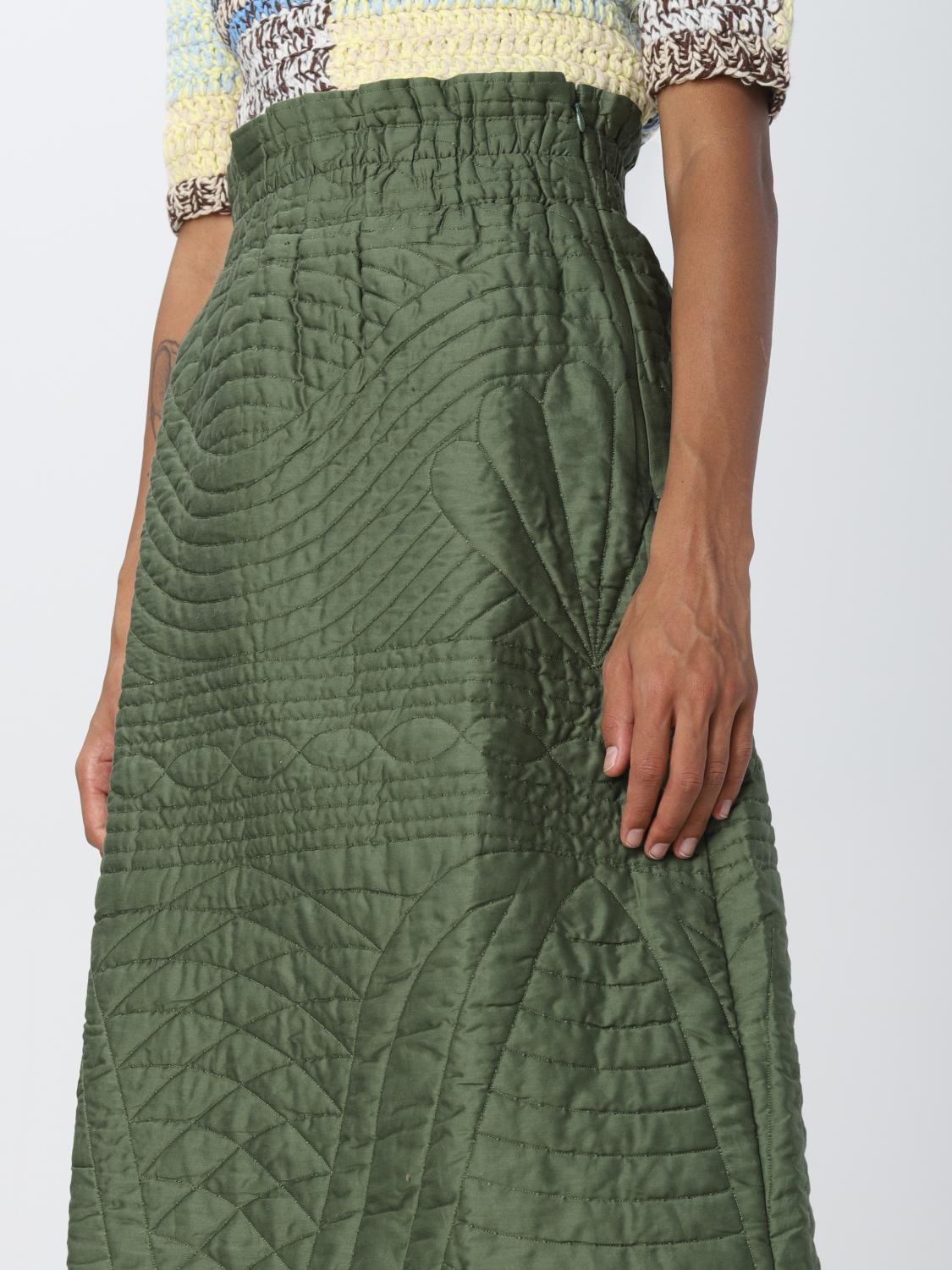 SEA NY FALDA: Falda mujer Sea Ny, Verde - Img 4