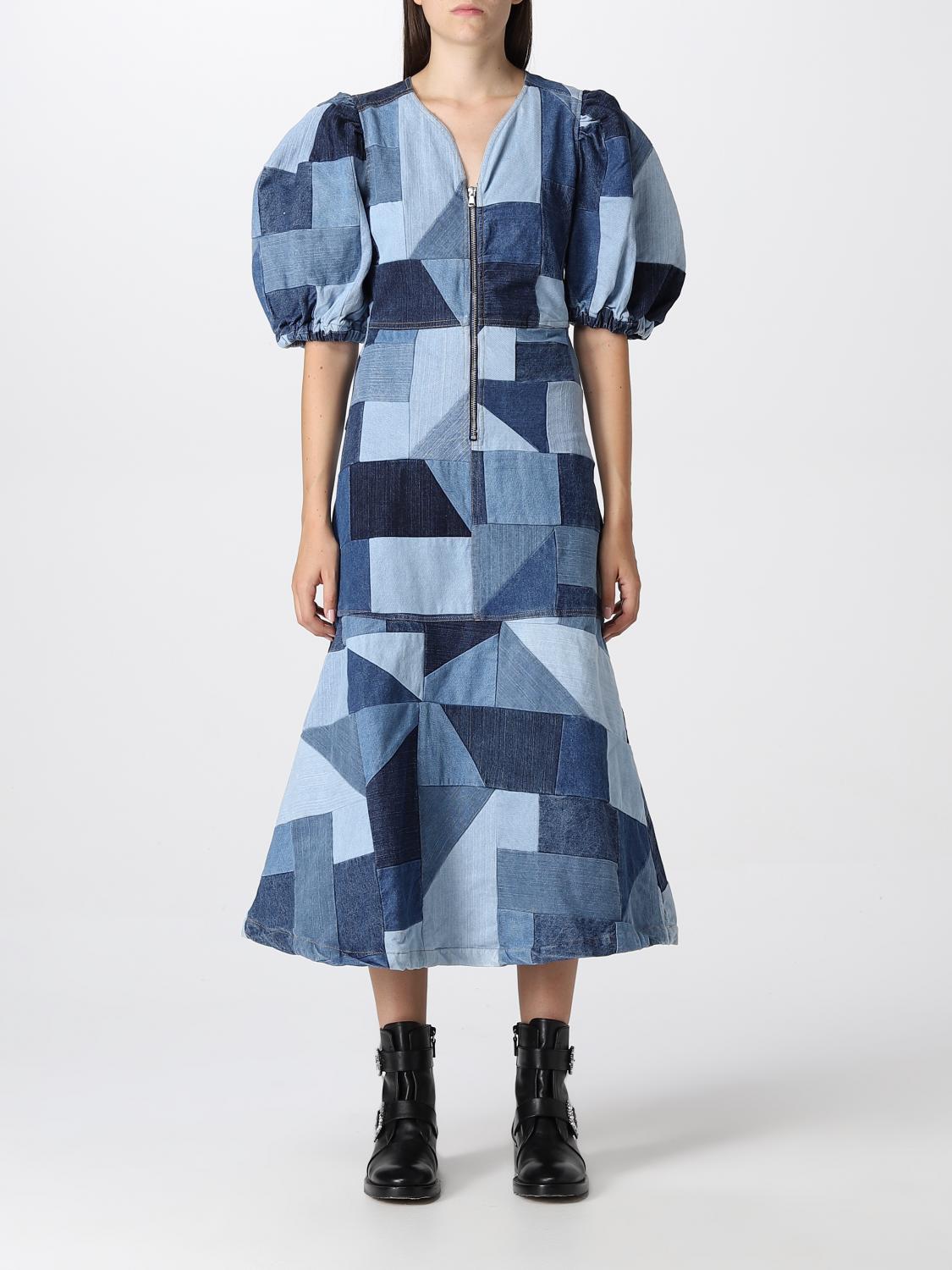 SEA NY ドレス: ドレス レディース Sea Ny, デニム - Img 1