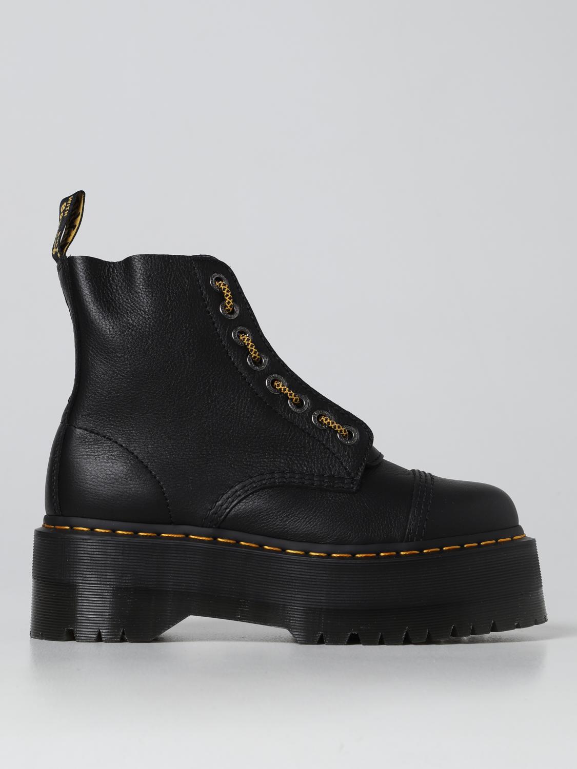 DR MARTENS Shoes women Black Dr Martens flat ankle boot 27358001 online at