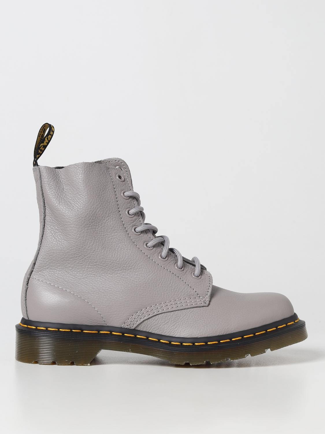 DR MARTENS Shoes women Dove Grey Dr Martens flat ankle boot 27641076 online at