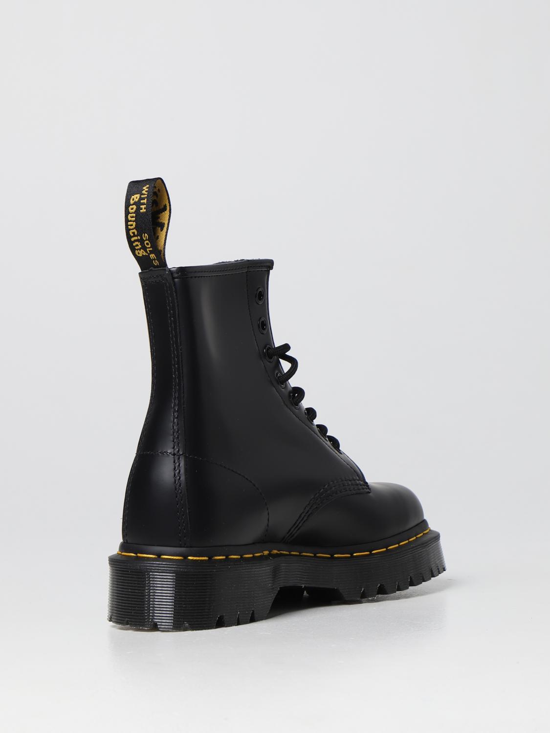 DR. MARTENS STIVALETTI: Anfibio 1460 Bex Dr. Martens in pelle spazzolata, Nero - Img 3