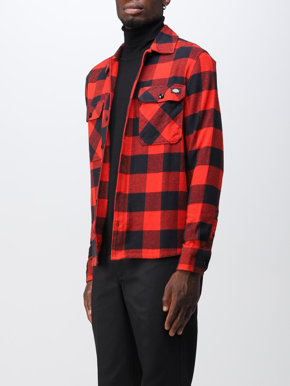 DICKIES SHIRT: Shirt men Dickies, Red - Img 3