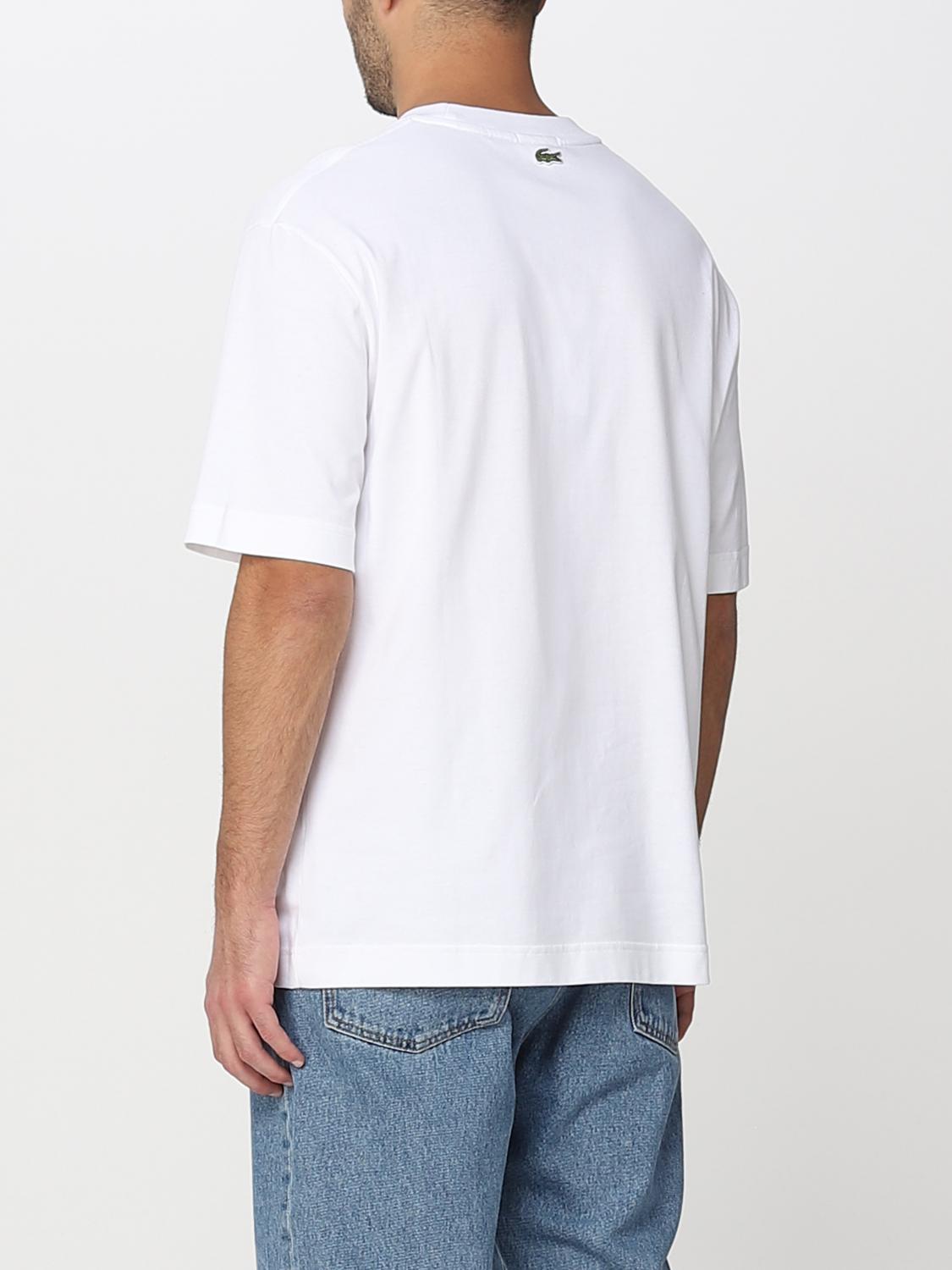 LACOSTE T-SHIRT: T-shirt men Lacoste, White - Img 2