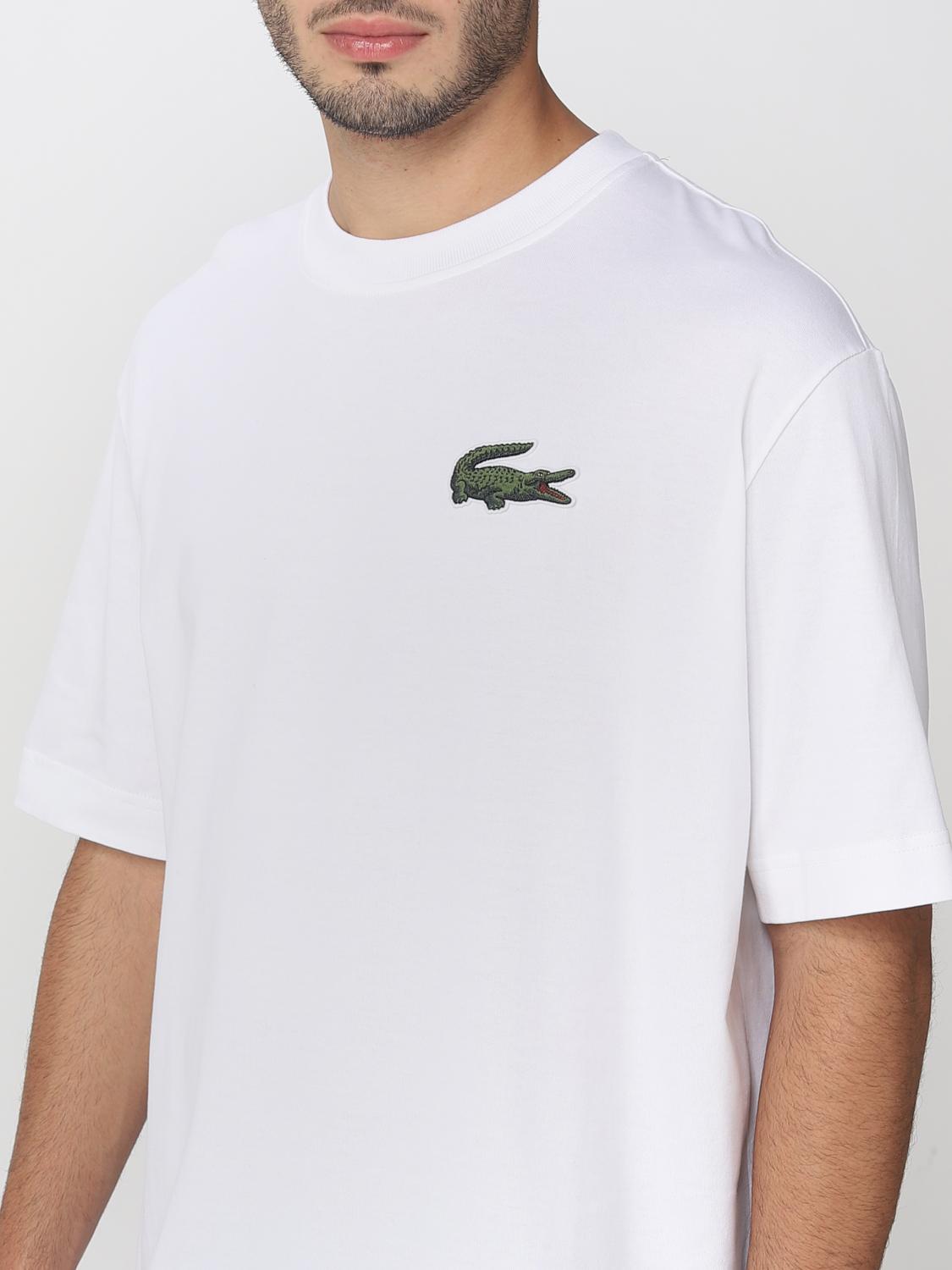 LACOSTE T-SHIRT: T-shirt men Lacoste, White - Img 3