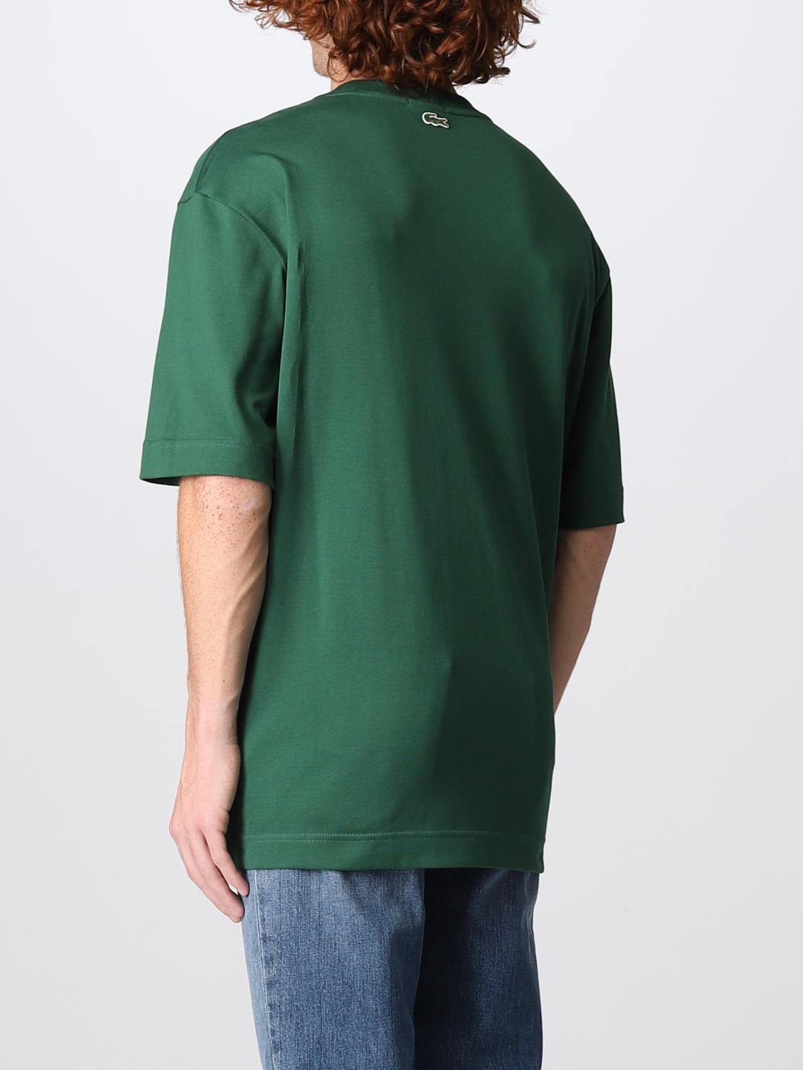 LACOSTE T-SHIRT: T-shirt men Lacoste, Green - Img 2