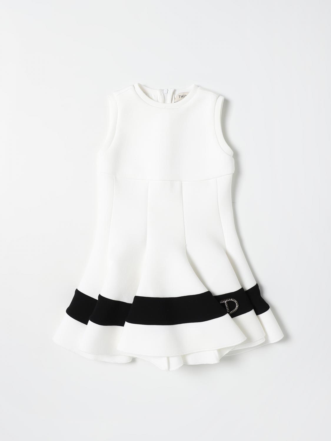 TWINSET VESTIDO: Vestido niños Twinset, Blanco - Img 1