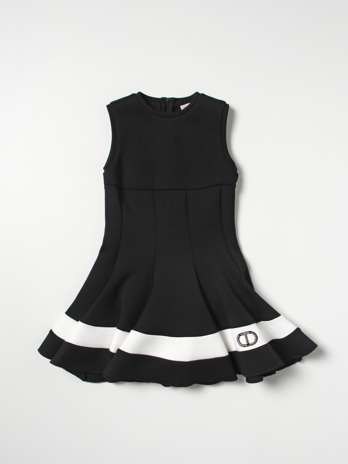 TWINSET KLEID: Twinset Mädchen Kleid, Schwarz - Img 1