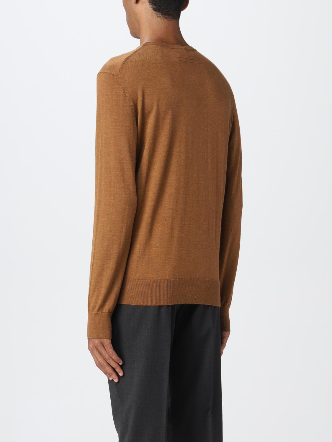 ZEGNA SWEATER: Sweater men Zegna, Camel - Img 3