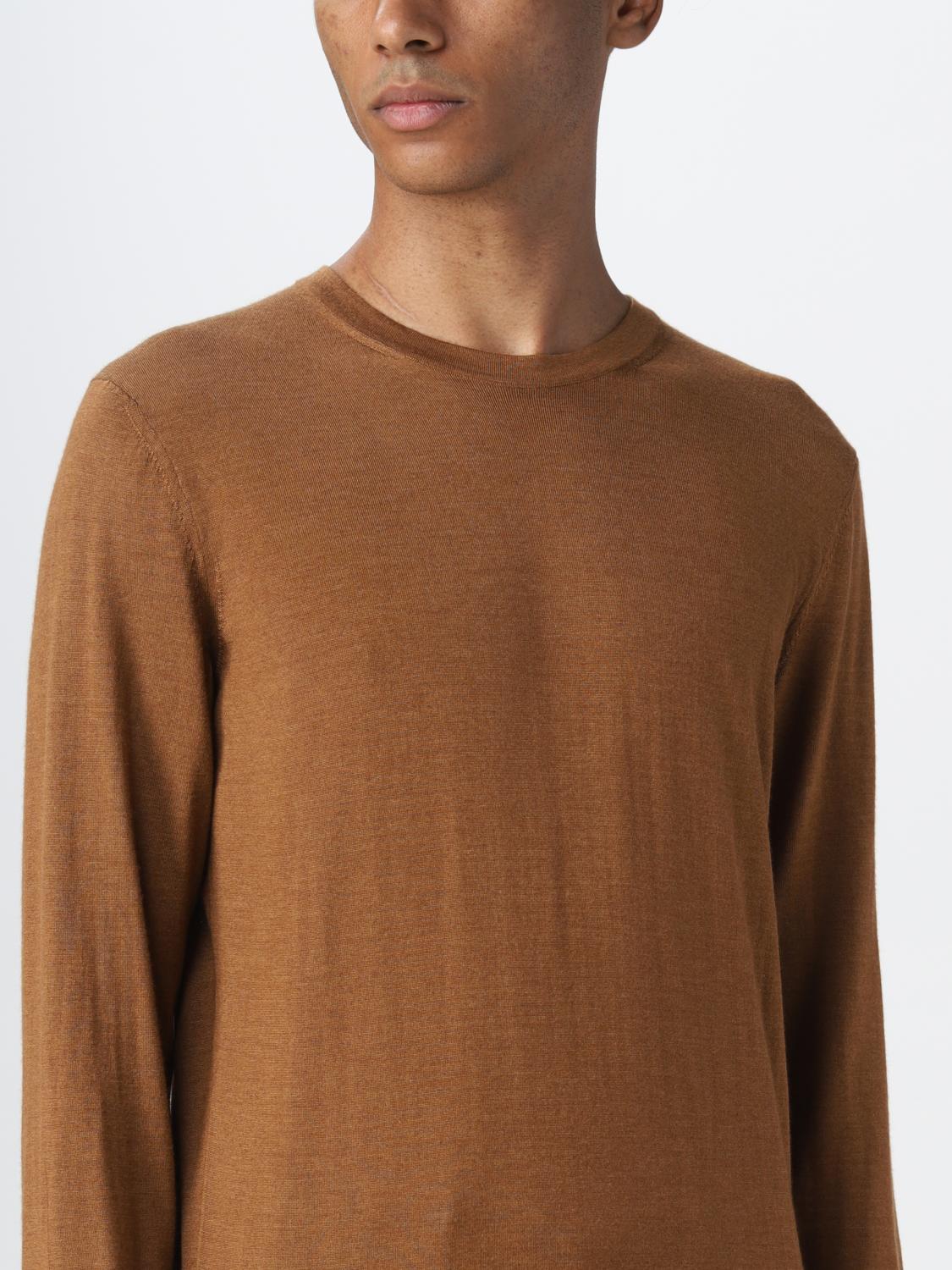 ZEGNA SWEATER: Sweater men Zegna, Camel - Img 5