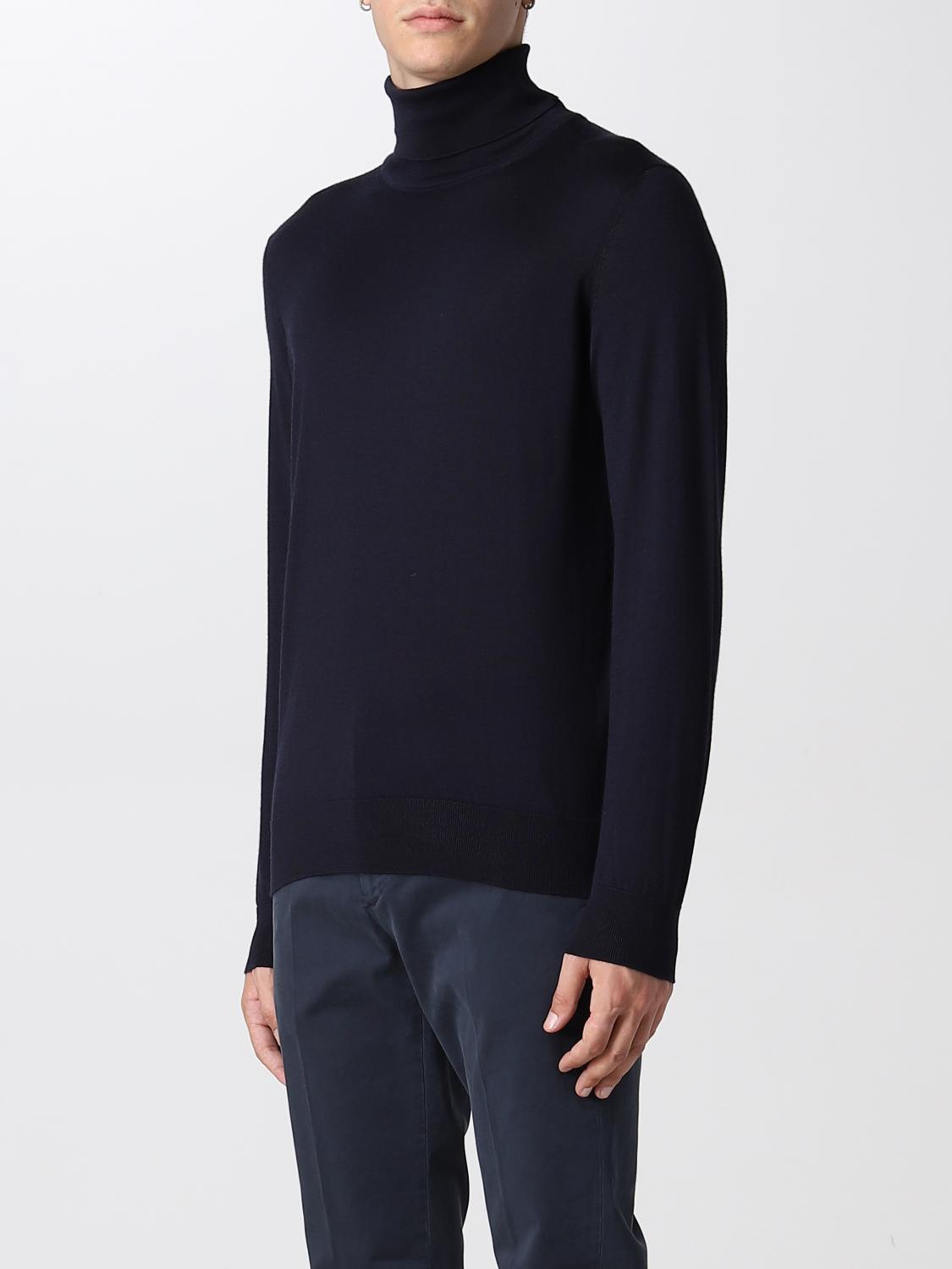ZEGNA PULLOVER: Zegna Herren Pullover, Blau 1 - Img 3