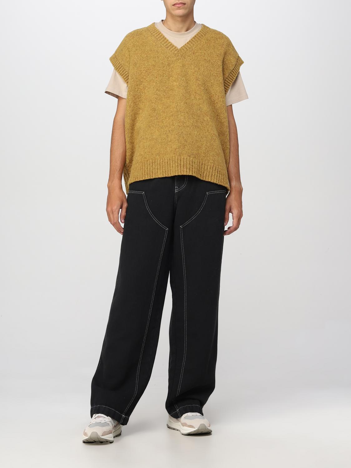 PAURA JERSEY: Jersey hombre Paura, Ocre - Img 2