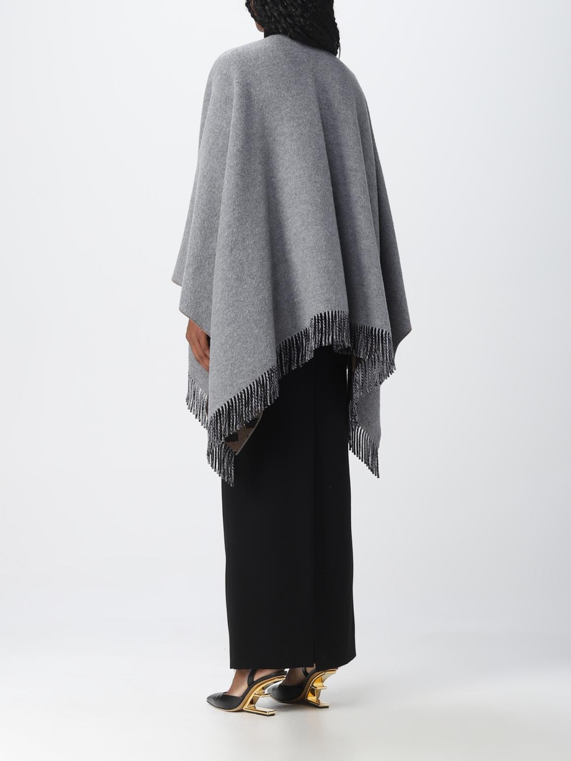 FENDI CLOAK: Cloak women Fendi, Grey - Img 3