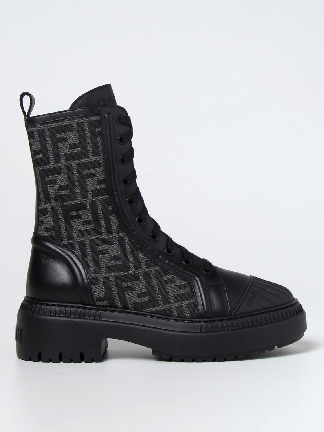 Botas Fendi Zapatos De Mujer Fendi FENDI: Zapatos Mujer Gris