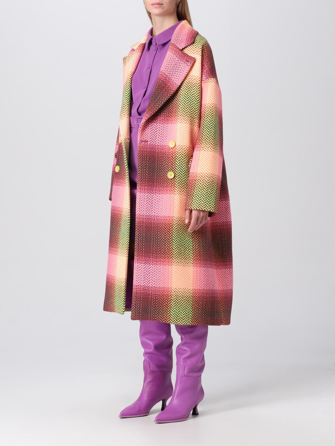HANITA COAT: Coat women Hanita, Pink - Img 3