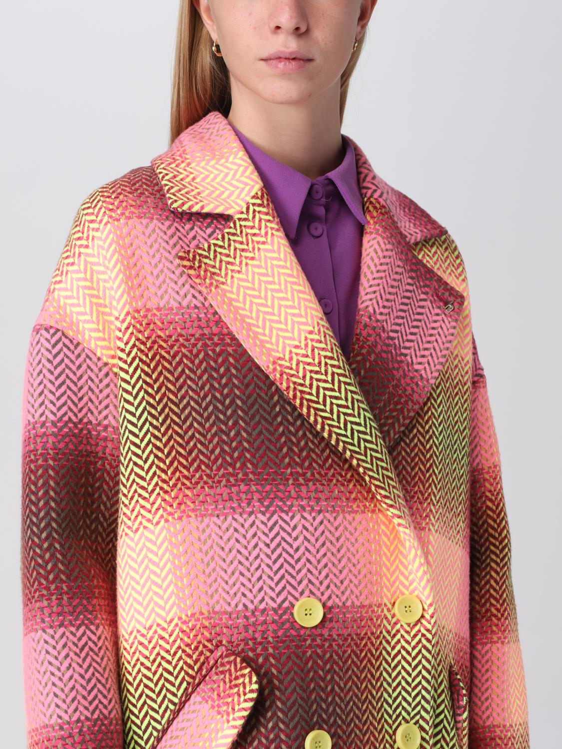 HANITA COAT: Coat women Hanita, Pink - Img 4