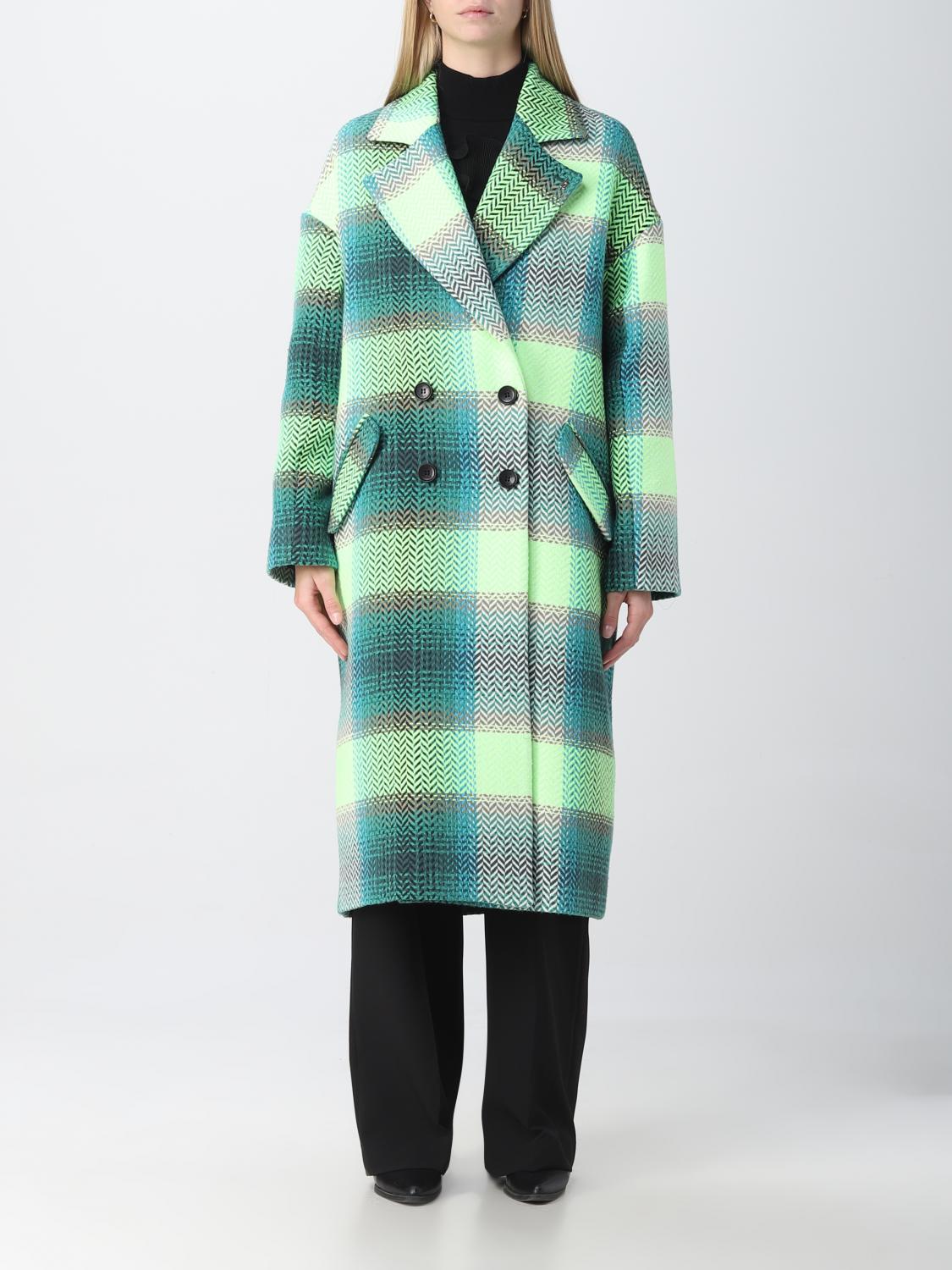 HANITA COAT: Coat women Hanita, Green - Img 1