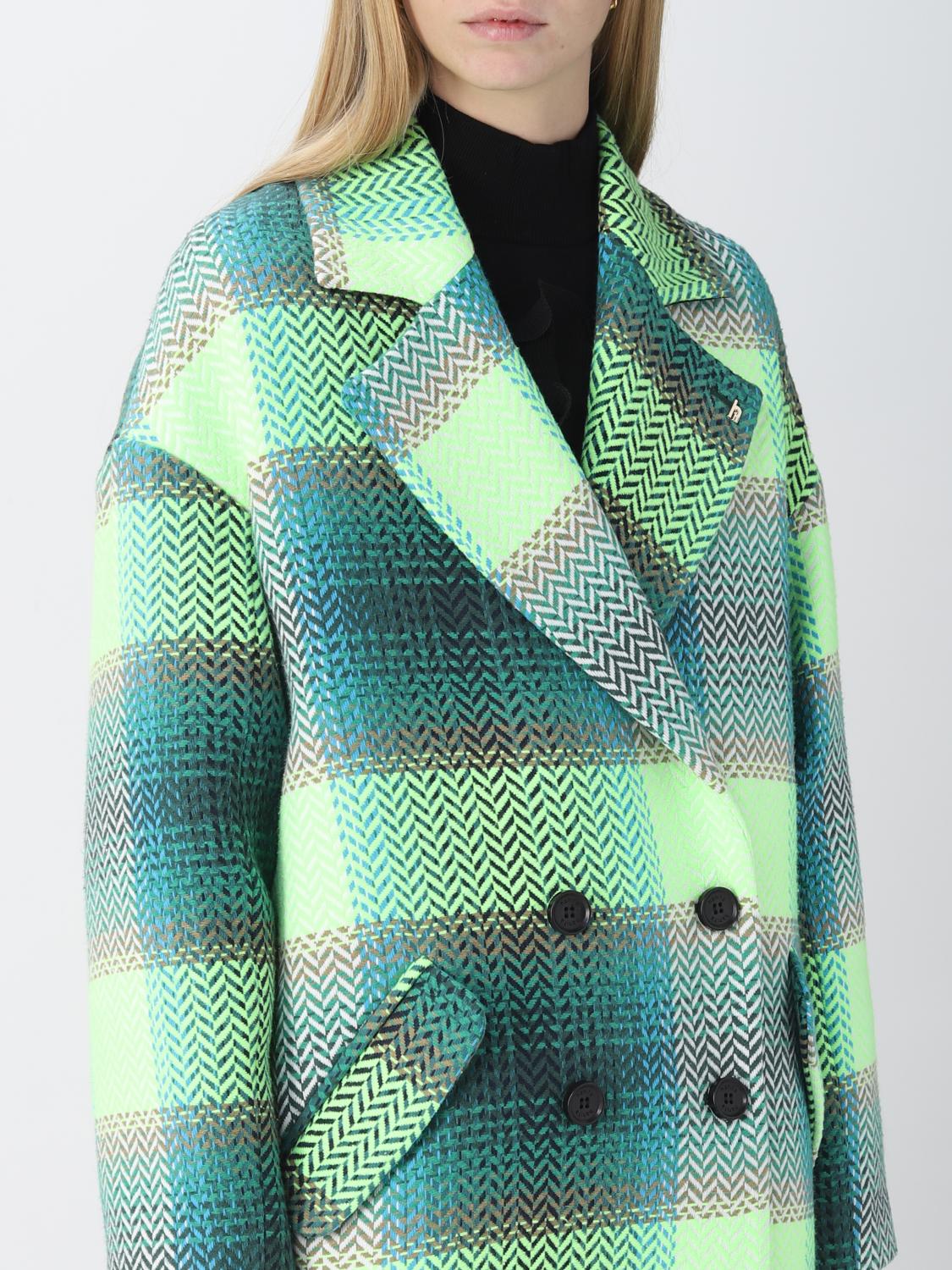 HANITA COAT: Coat women Hanita, Green - Img 5