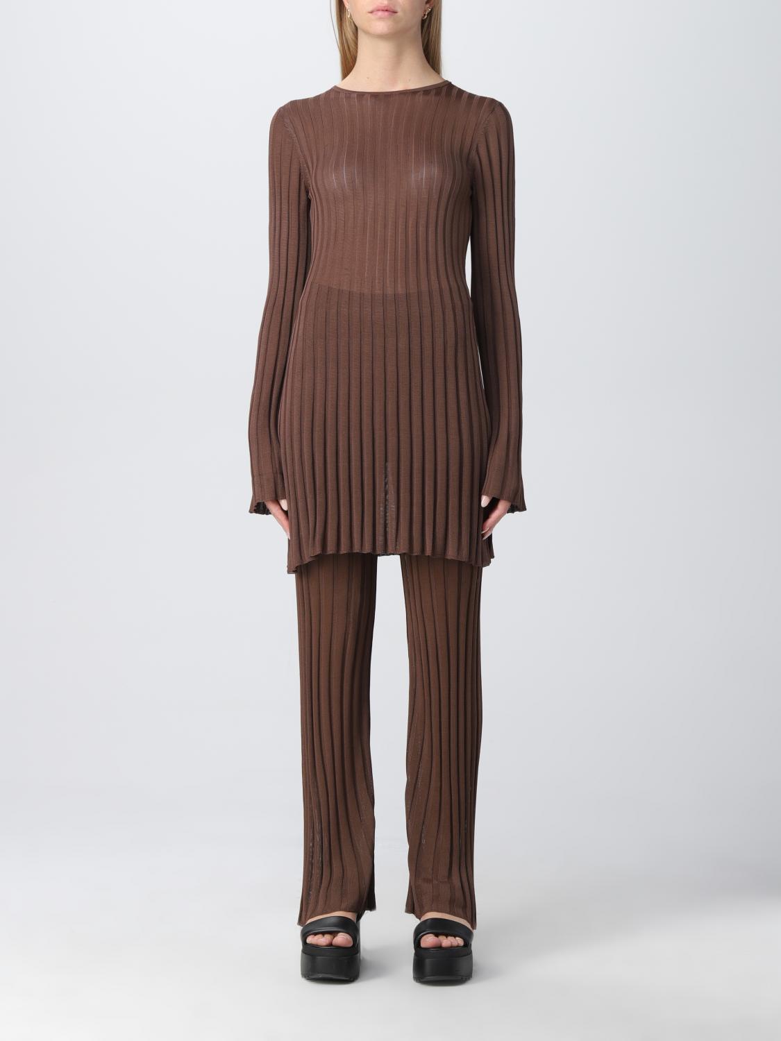 SIR THE LABEL TOP: Top mujer Sir The Label, Marrón - Img 1