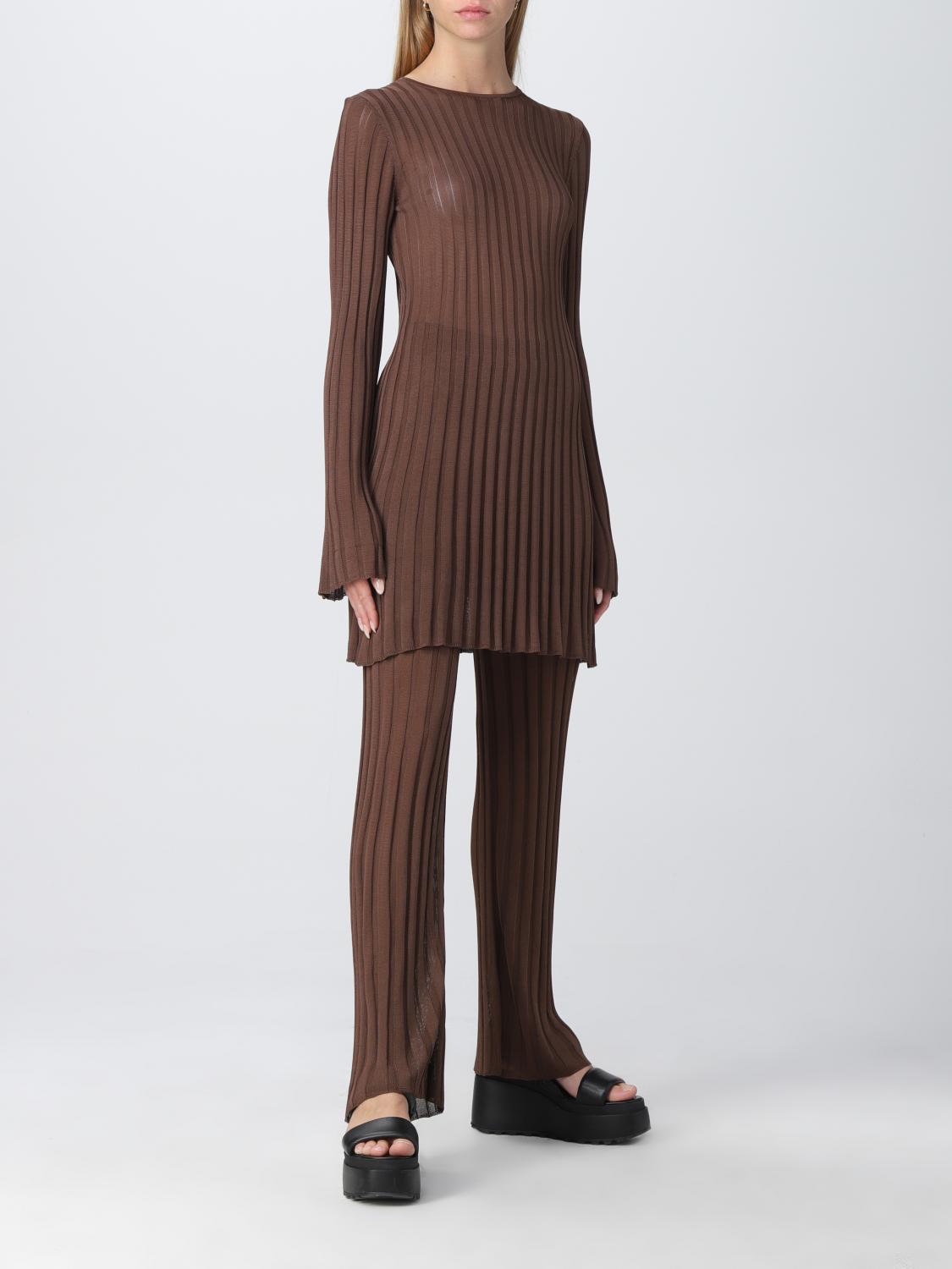 SIR THE LABEL TOP: Top mujer Sir The Label, Marrón - Img 2