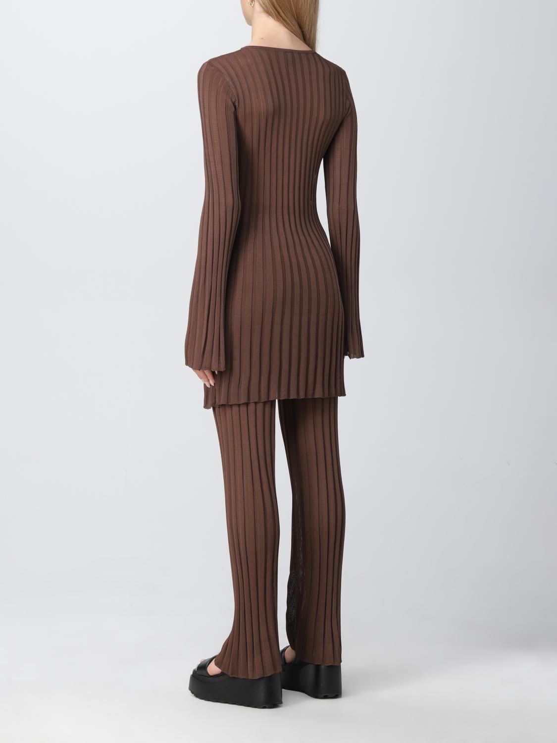 SIR THE LABEL TOP: Top mujer Sir The Label, Marrón - Img 3