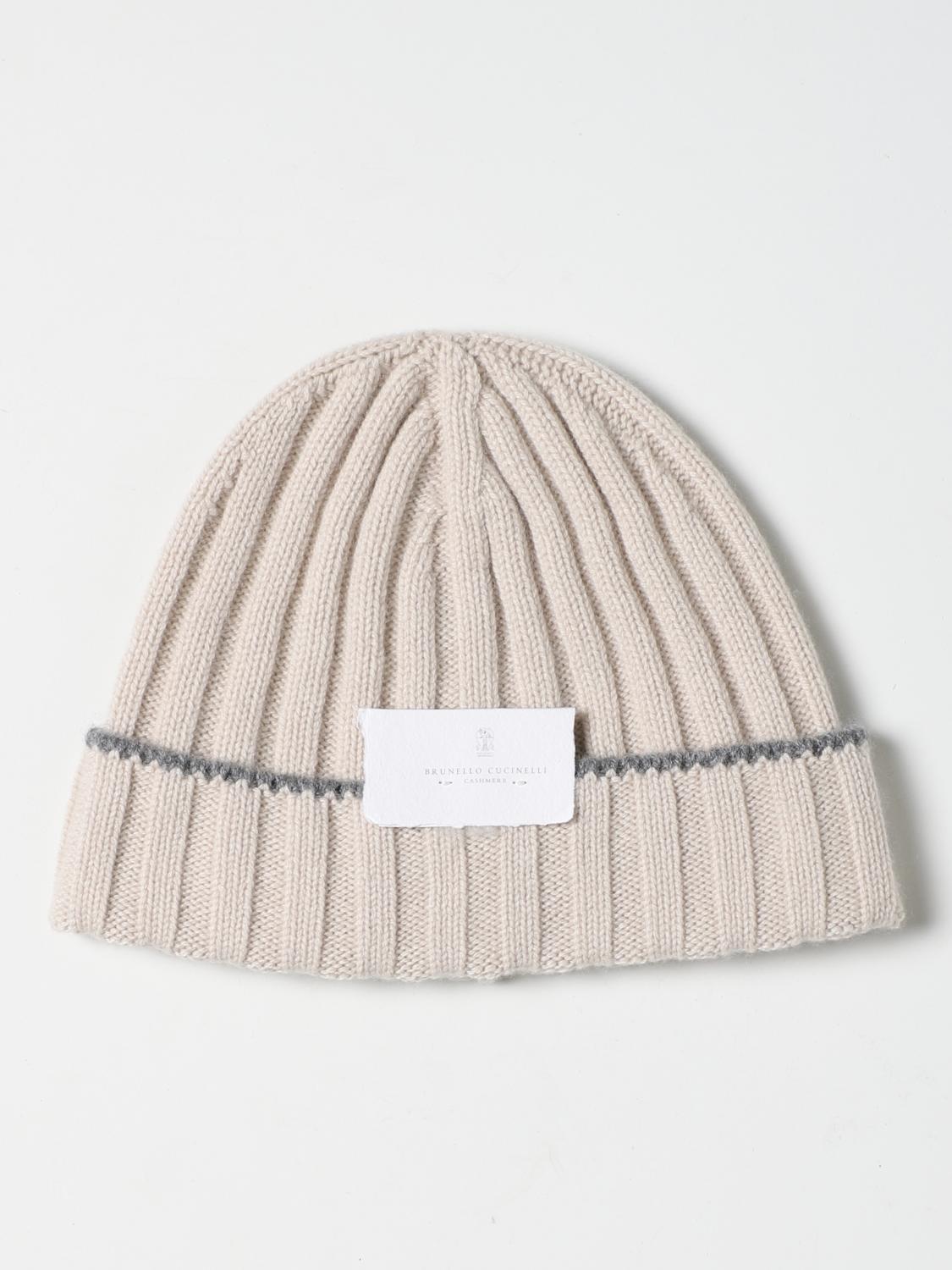 BRUNELLO CUCINELLI GORRO: Gorro hombre Brunello Cucinelli, Arena - Img 1