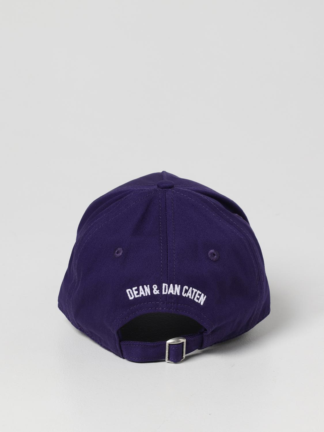 DSQUARED2 HAT: Hat men Dsquared2, Violet - Img 3