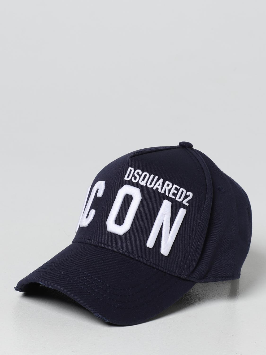 DSQUARED2 HUT: Dsquared2 Herren Hut, Navy - Img 1