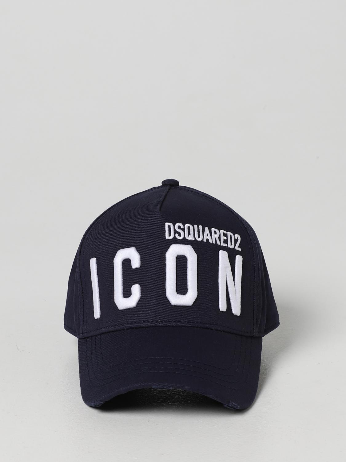 DSQUARED2 HUT: Dsquared2 Herren Hut, Navy - Img 2
