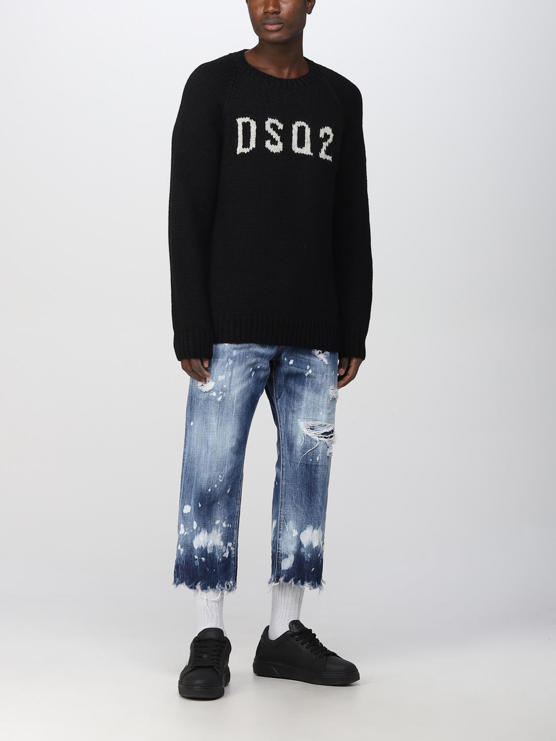 DSQUARED2 JERSEY: Jersey hombre Dsquared2, Negro - Img 2
