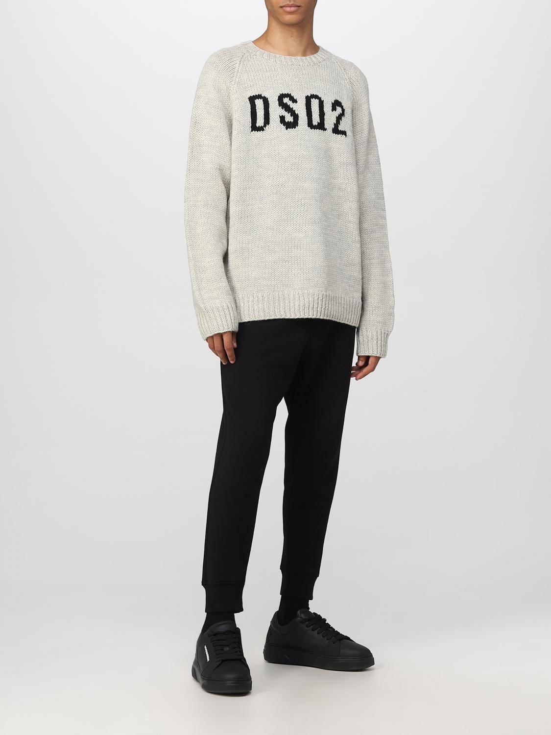 DSQUARED2 JERSEY: Jersey hombre Dsquared2, Gris - Img 2