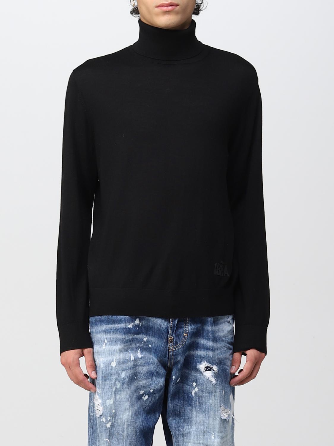 DSQUARED2 PULLOVER: Dsquared2 Herren Pullover, Schwarz - Img 1