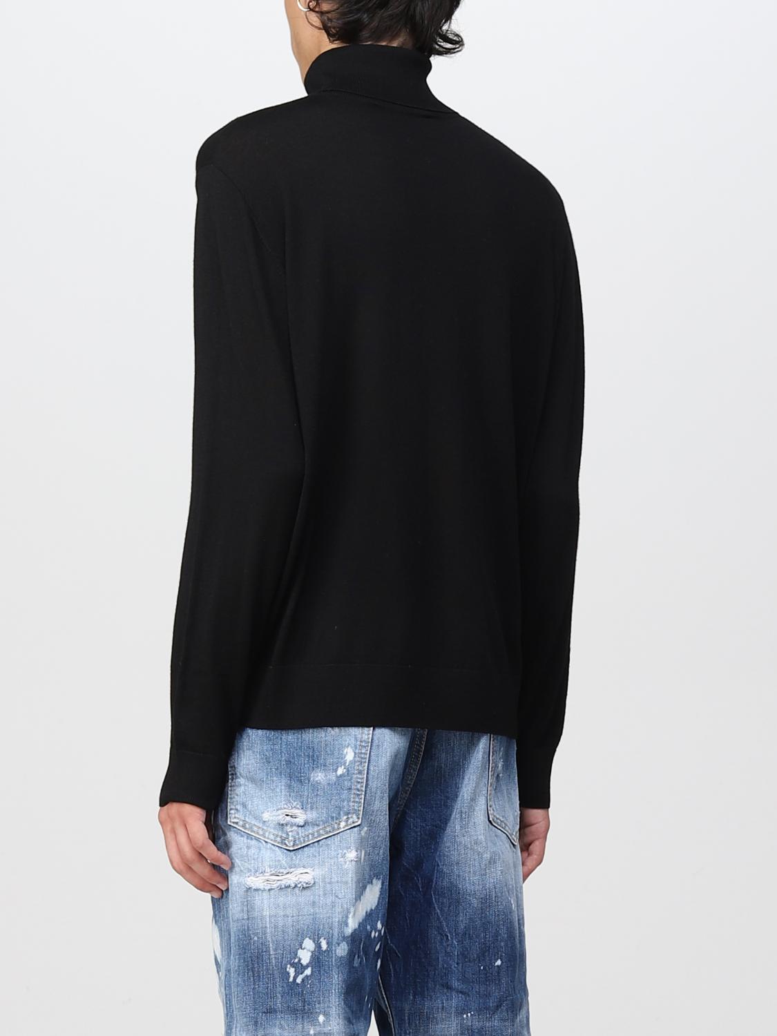 DSQUARED2 PULLOVER: Dsquared2 Herren Pullover, Schwarz - Img 2