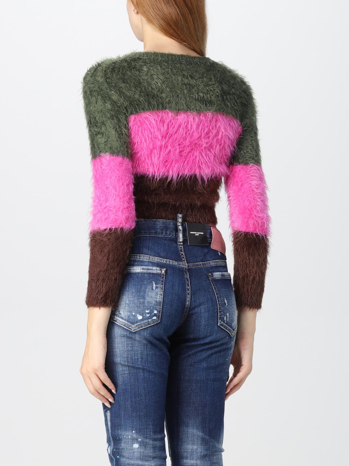 DSQUARED2 PULL: Pull femme Dsquared2, Fuchsia - Img 3