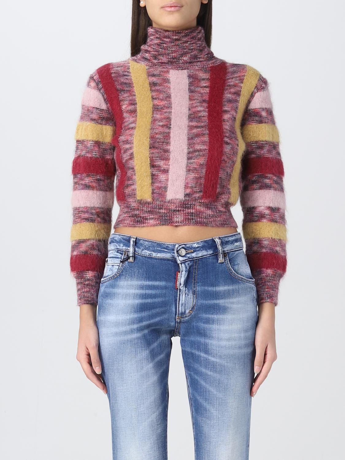 DSQUARED2 PULL: Pull femme Dsquared2, Jaune Crème - Img 1