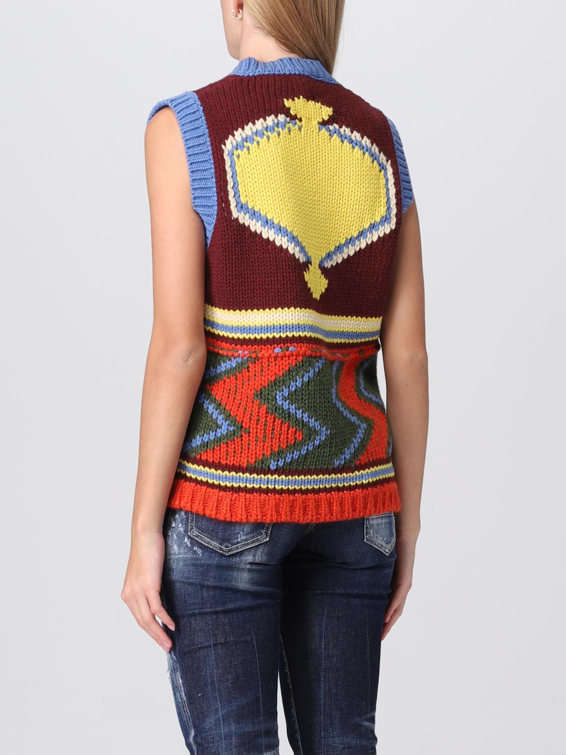 DSQUARED2 PULL: Pull femme Dsquared2, Multicolore - Img 2